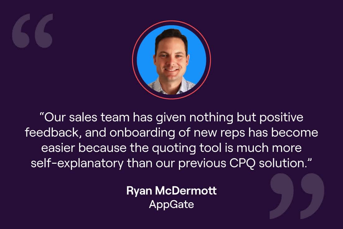 DealHub CPQ is easy to onboard and helps sales reps provide price quotes quickly